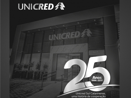 UNICRED SUL CATARINENSE - 25 ANOS