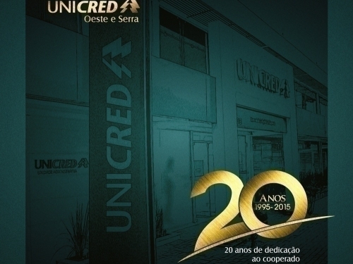 UNICRED OESTE E SERRA (DESBRAVADORA SUL) - 20 ANOS
